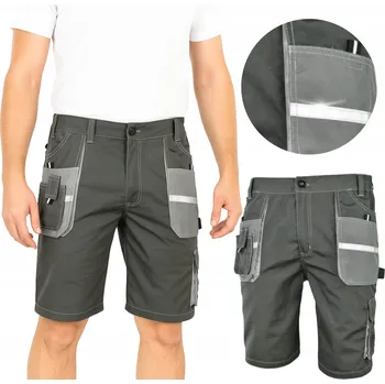Pánské kraťasy PRACOVNÍ KRAŤASY pánské krátké montérkové šortky Pevné plátno Canvas 60
