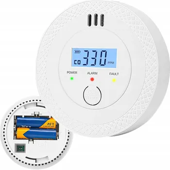 Detektor CO DETEKTOR OXIDU UHELNATÉHO (ČADU) S CERTIFIKACÍ - HLÁSIČ OXIDU UHELNATÉHO - ALARM 85dB - LCD DISPLEJ