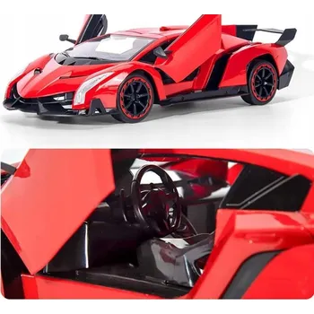 RC model auta AUTO NA DÁLKOVÉ OVLÁDÁNÍ RC - LED SVĚTLA LAMBORGHINI