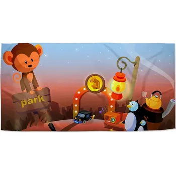 Osuška Sablio Ručník Dětský motiv 4 - 30x50 cm