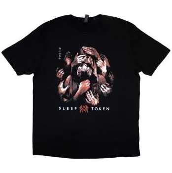 Pánské tričko Merch Sleep Token: Sleep Token Unisex T-shirt: Grabbing Hands (xx-large) XXL