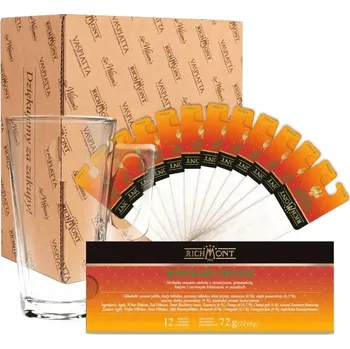 Sklenice Sada Richmont Rosemary Orange 12 Sáčků + Sklenice Richmont Hot