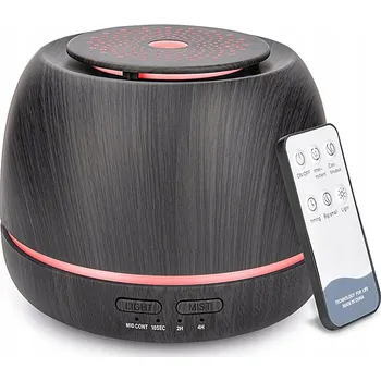 Zvlhčovač vzduchu ELEGANTNÍ ZVLHČOVAČ VZDUCHU S IMITACÍ DŘEVA A 7 BAREVNÝM PODSVÍCENÍM