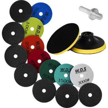 Brusný kotouč Kraft&Dele WDS2212 sada diamantových kotoučů (leštění a broušení)