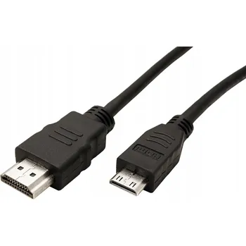 Video kabel ROLINE-GREEN High Speed HDMI kabel s Ethernetem,HDMI M-miniHDMI M, černý,2m