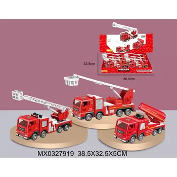 autíčko Hasičské auto s pohonem na setrvačník