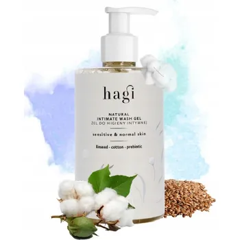 Intimní hygienický prostředek Gel pro intimní hygienu Hagi Natural 200 ml 300 g