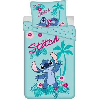 JERRY FABRICS Povlečení Lilo and Stitch Hawaii Bavlna, 140/200, 70/90 cm