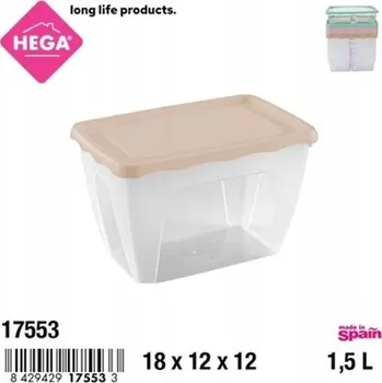 Dóza na potraviny Potravinová dóza 1,5 l 1 Ks