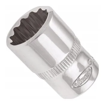 Klíč NÁSTRČNÝ KLÍČ 12MM 1/4" 12-HRANNÝ KRÁTKÝ