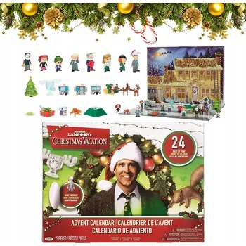 Figurka Adventní kalendář 24 filmových figurek Clark Griswold, ideální dárek