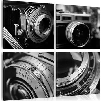 Obraz Obraz - Staré fotoaparáty - 40x40