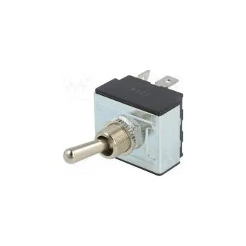 vypínač Přepínač páčkový Polohy 2 3PST-NO OFF-ON 10A/250VAC -25÷70°C