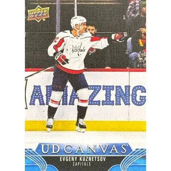 Karetní hra insert karta EVGENY KUZNETSOV 23-24 UD Ser. Extended Canvas číslo C295