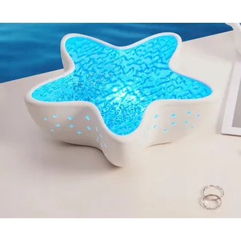 Lampička NOČNÍ LAMPA STARFISH SE 7 BARVAMI A NASTAVENÍM JASU, USB NABÍJENÍ