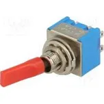 Přepínač páčkový Polohy 2 DPDT ON-ON 3A/250VAC Výv pájecí