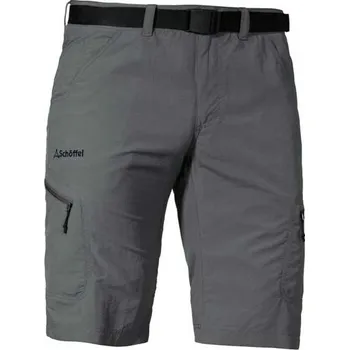 Pánské kraťasy Schöffel Shorts Silvaplana2 pánské šedé turistické kraťasy- 54