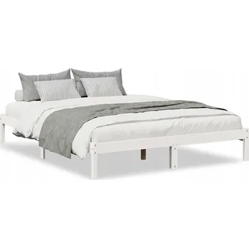 Postel Dřevěná postel G05V 140x220 bílá