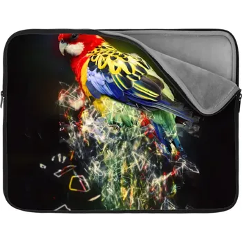 pouzdro na notebook Sablio Obal na notebook Barevný papoušek - 13"
