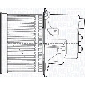 Vnitřní ventilátor MAGNETI MARELLI 069412652010