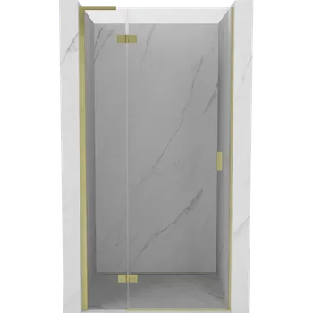 Sprchové dveře Mexen Mist-H L sprchové dveře posuvné levé 115 cm, průhledné, zlaté kartáčované - 8A5L-115-000-55-00-L Sprchové dveře