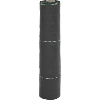 Mulčovací textilie Černá netkaná textilie proti plevelu, 0,5 x 10 m, PP