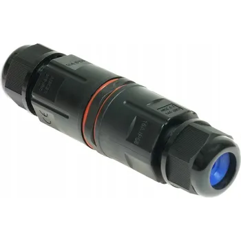 elektrický kabel Kabelová spojka 4PIN IP68 šroubovací, pevná 16A nátrubek