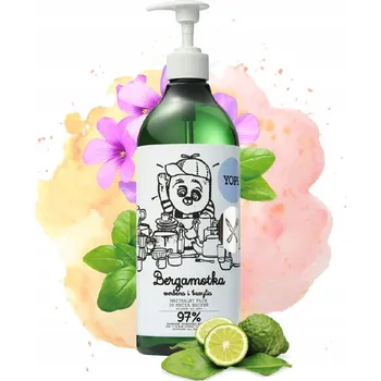 Univerzální čisticí prostředek YOPE Přírodní prostředek na mytí nádobí Bergamot a Verbena 750 ml