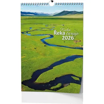 Kalendář Baloušek Tisk Nástěnný kalendář A3 Řeka čaruje 2026