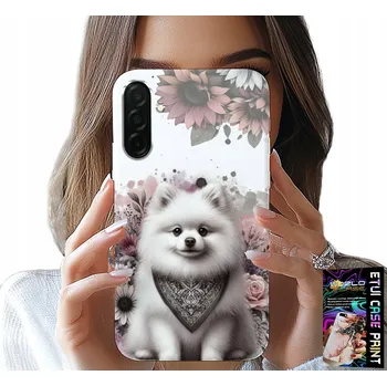 Pouzdro na mobilní telefon POUZDRO pro SAMSUNG GALAXY A36 5G - Pomeranian, Trpasličí špic, Plemena psů