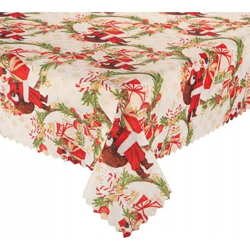 ubrus Vánoční ubrus Hvězdička na Vánoce Polský 120x160 BN9