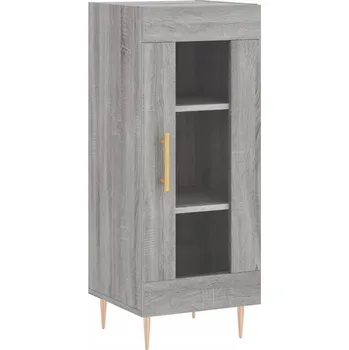 Knihovna Stojací vitrína G05V, odstíny šedé, 5 x 5 x 5 cm