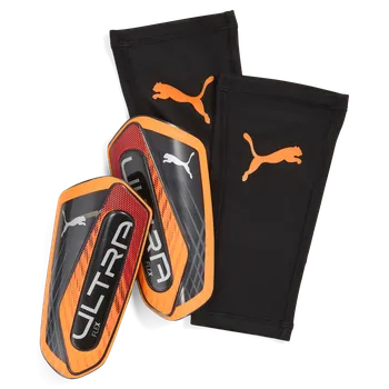 Fotbalový chránič Puma ULTRA Flex Sleeve oranžová/černá UK XS