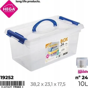 Úložný box Organizační box 10L, 1 Ks