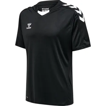 Pánské tričko HUMMEL CORE XK POLY JERSEY S/S Barva: Černá, Velikost: XL
