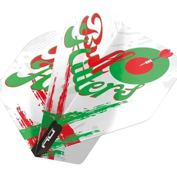 Šipka Letky na šipky Red Dragon Bullhitters bílé No2