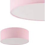 STROPNÍ SVÍTIDLO STROPNÍ SVÍTIDLO TK LIGHTING RONDO 3228 RŮŽOVÁ BÍLÁ KIDS 4XE27