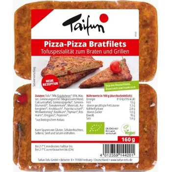 Hotové jídlo Taifun Tofu plátky Pizza 160 g bio BIO VEGAN Množství: 1 ks