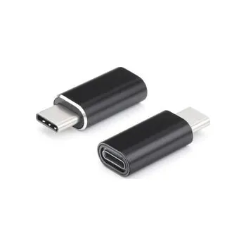 Adaptér Lightning (samice) na USB‑C (samec), černý - OEM + zdarma možnost vyzkoušet a vrátit zboží do 30 dní