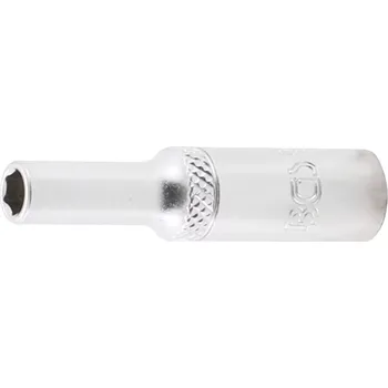 Ruční nářadí Nástrčná hlavice šestihranná, 1/4", 5 mm, prodloužená - B10505