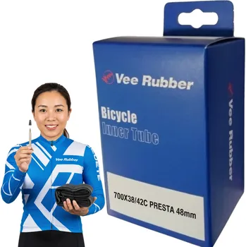 Duše na kolo Duše 700x35/38c Vee Rubber, ventilek Presta 48 mm, pro kolo 28x1 3/8 x 1 5/8