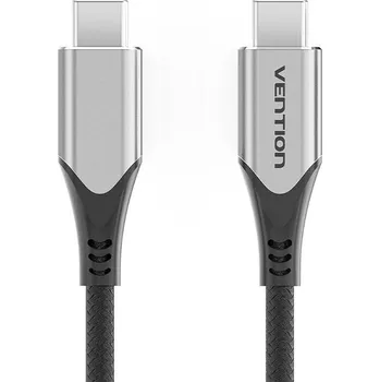 Datový kabel Vention TAAHF USB-C to USB-C 60W 1m USB cable (gray)