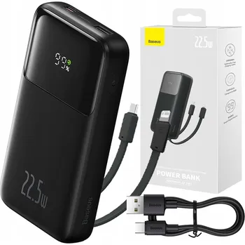 Powerbanka Powerbank Baseus 20000 mAh černý