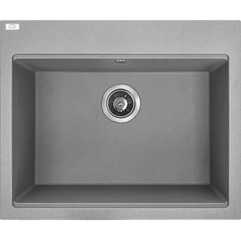 Granitový dřez Jednokomorový granitový dřez Laveo TAU šedý