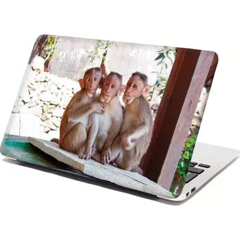 samolepka Sablio Samolepka na notebook Opičky - 29x20 cm