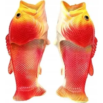 Dámská obuv SANDÁLY RYBA ŚMIESZNE NA BASEN PLAŻE DO DOMU ZÁBAVNÝ TVAR RYBY DÁREK 45