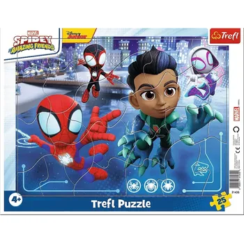 Puzzle Puzzle Spiderman Pavoučí skok 25 dílků