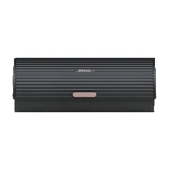 chlebník CHLEBNÍK CORDE 38X27X19CM ČERNÝ