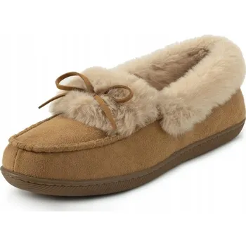 Dámská obuv Dámské pantofle RockDove Mokasíny zimní kožíšek nazouvací velikost 39