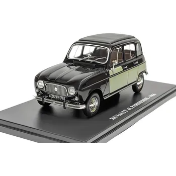 autíčko Renault 4L Parisienne 1966 1:24 - SpecialC.-132 časopis s modelem Renault 4L - kovový model